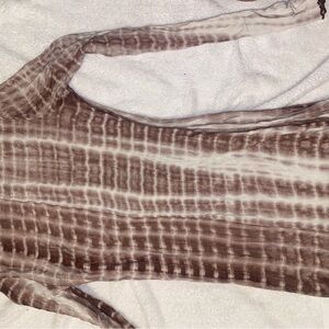 Tie-Dye Long Sleeve Top